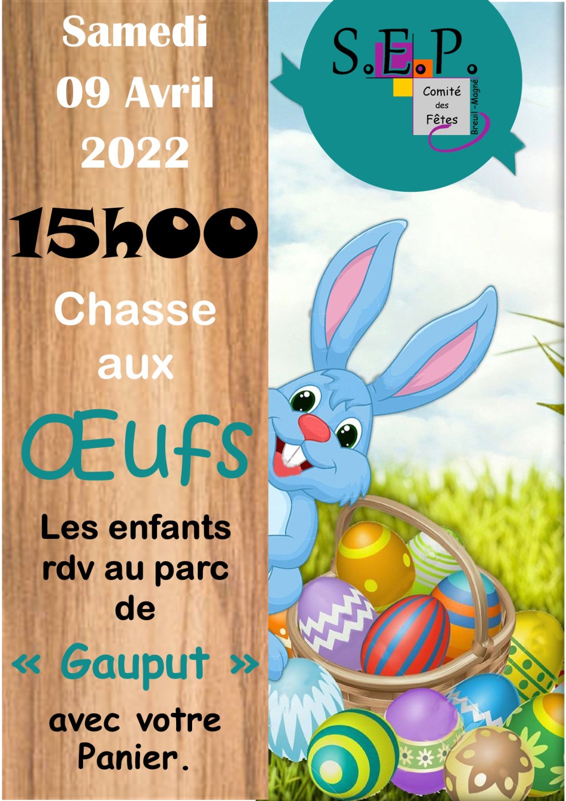 chasse aux oeufs 2022